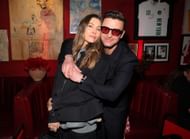 Justin Timberlake and Jessica Biel at the Everything I Thought It Was album release party (Image via Getty)